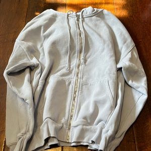 Brandy Melville periwinkle oversized Christy hoodie